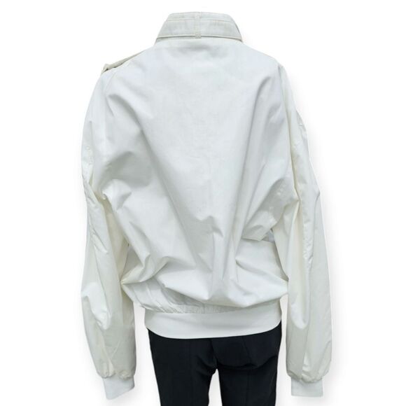 Vintage Members Only White Full Zip Windbreaker Jacket - Picture 5 of 9